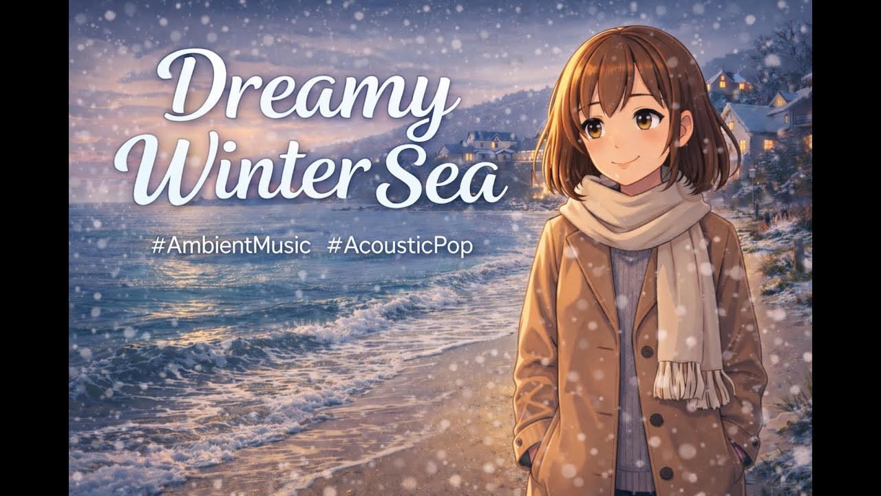 겨울 바다를 걷다 🌌 Urban Winter Travel Music