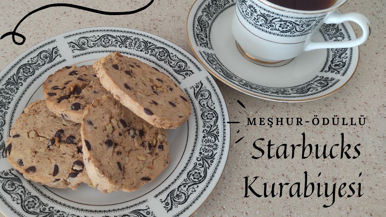 Ödüllü Meşhur Starbucks Kurabiye Tarifi
