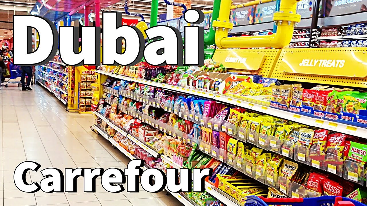 Exploring Dubai's Biggest Hypermarket: Carrefour Price Review in 4K #DubaiShopping #dubai #shopping