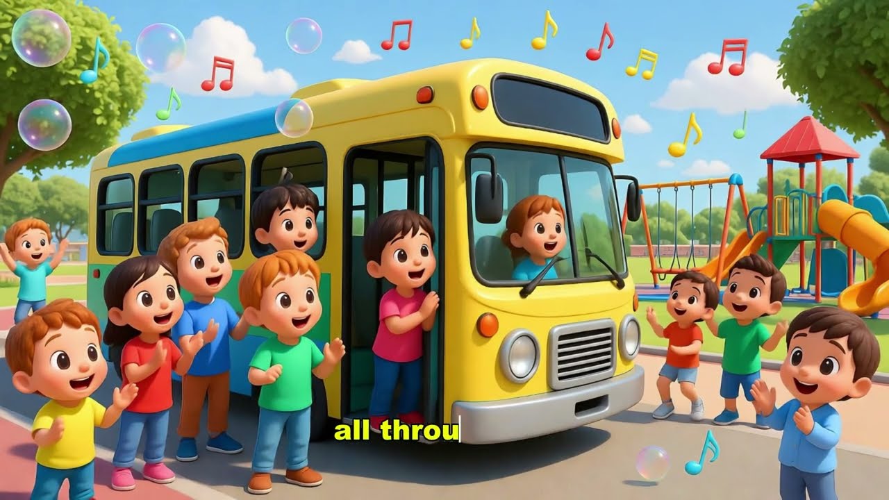 The Wheels On the Bus KARAOKE! ‪@CoComelon‬ for Kids |​ Sing Along With Me!