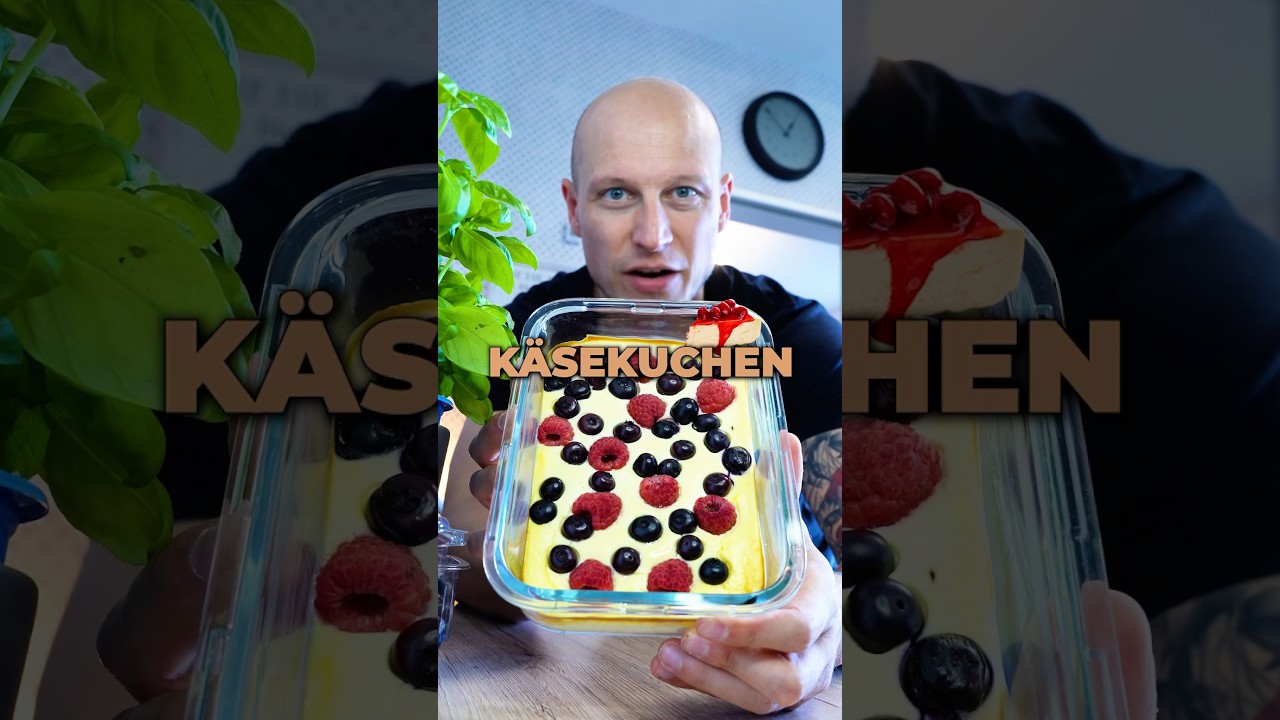 Blueberry Cheesecake #einfacherezepte #highprotein #schnellerezepte