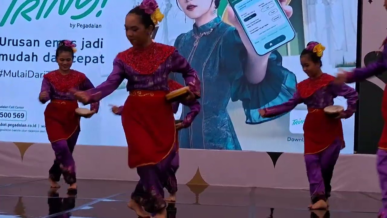 Tari Rebana Sanggar Andari Pontianak (Festival Tring Pegadaian)