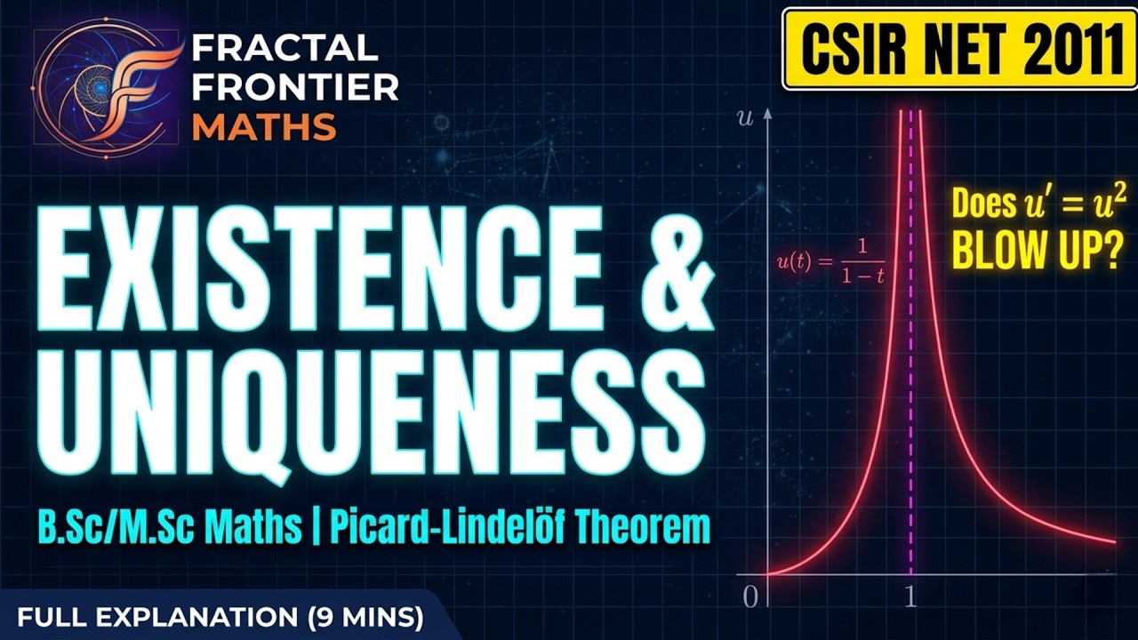 CSIR NET June 2011 ODE Existence and Uniqueness
