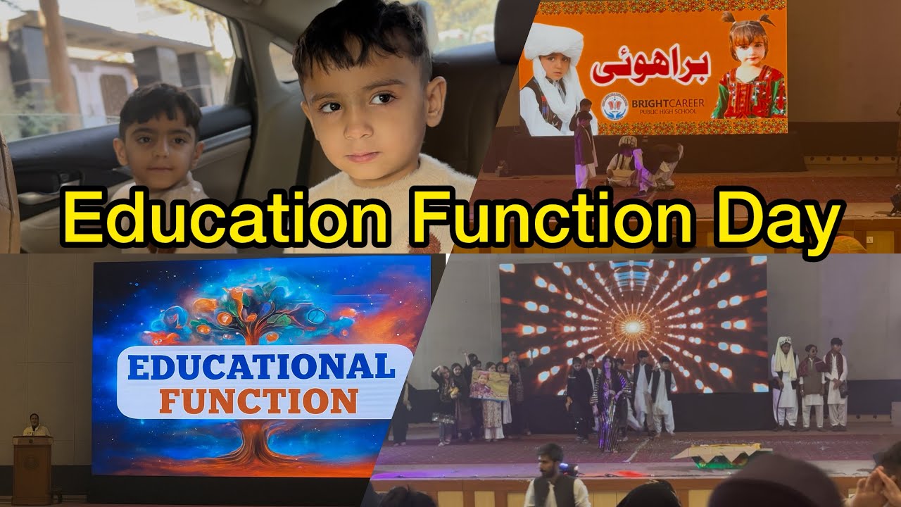 Bright Career & Wisdom School Function 2025 family vlog 