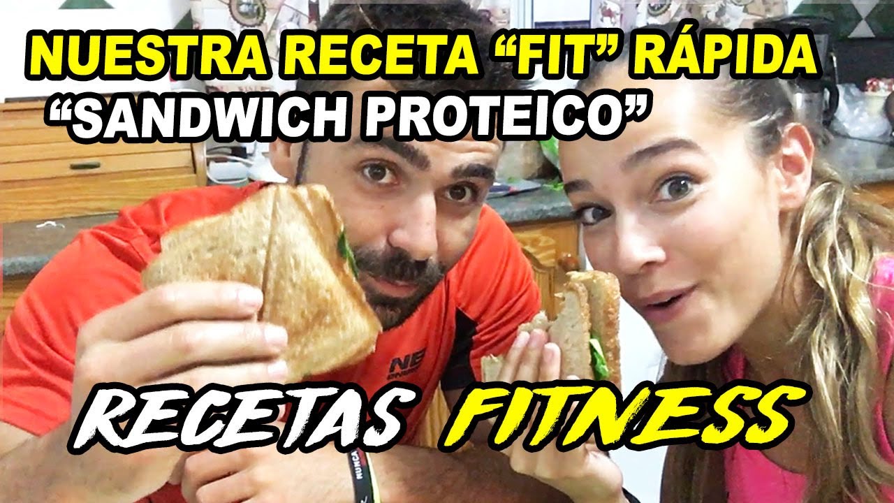 Nuestra RECETA FIT más RÁPIDA || SANDWICH PROTEICO || RECETAS FITNESS