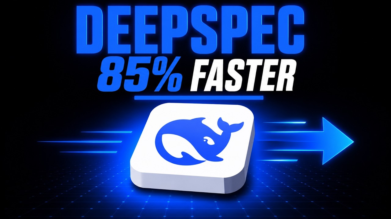 DeepSeek Just Made AI 85% Faster : DSpark, DeepSpec Explained