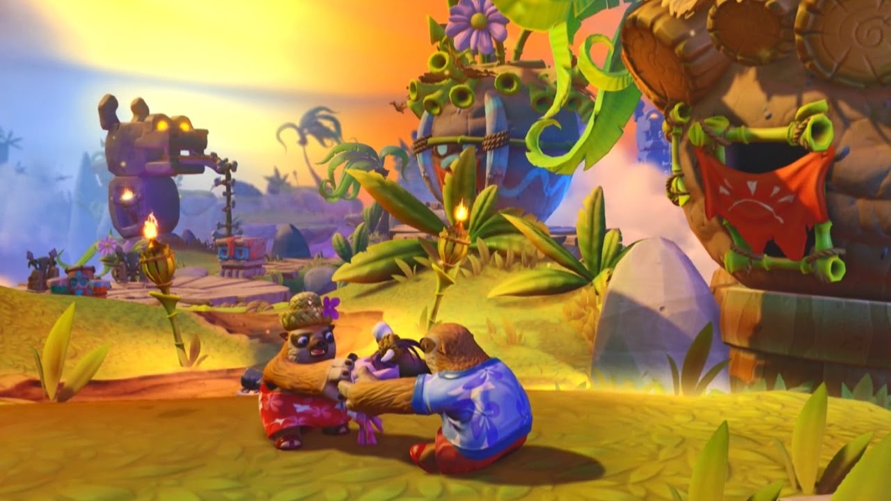 Skylanders: Imaginators - Cursed Tiki Temple Introduction Scene