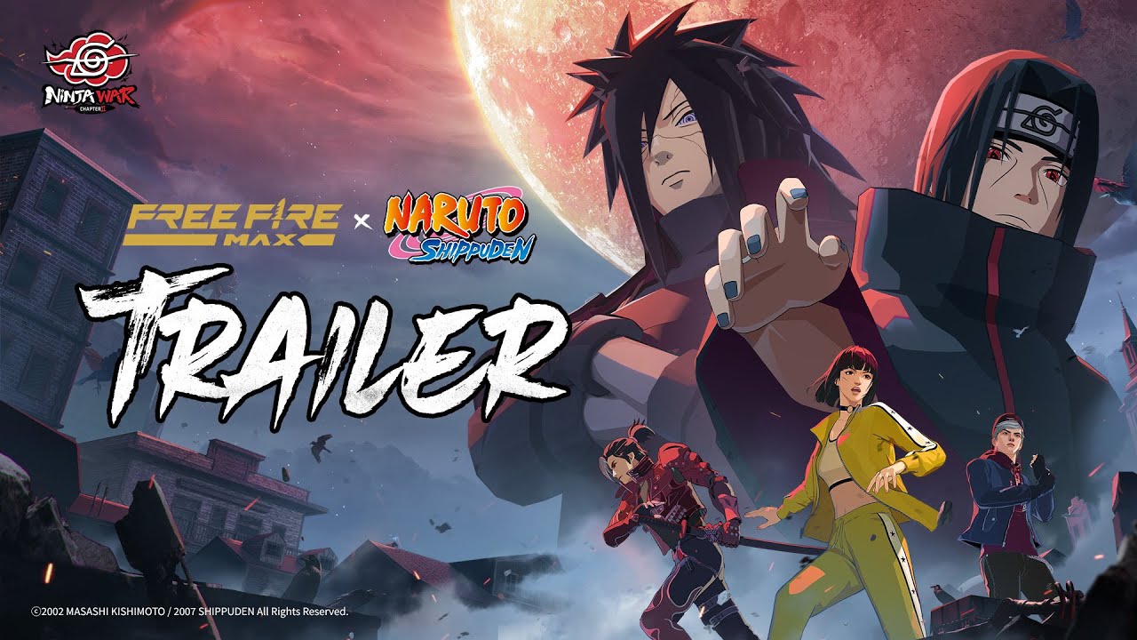 Trailer | Free Fire MAX x NARUTO SHIPPUDEN | Free Fire MAX Official