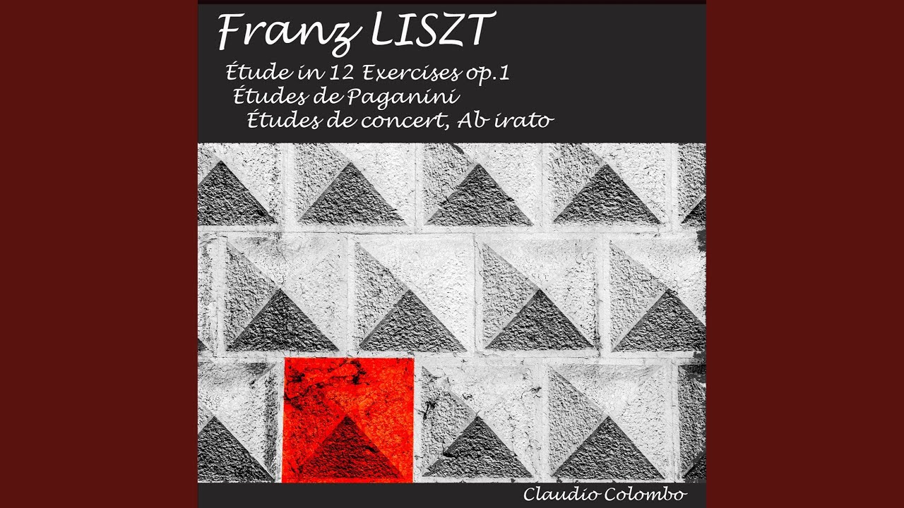 Etude in 12 Exercises, Op. 1, S. 136: No. 12 in B-Flat Minor