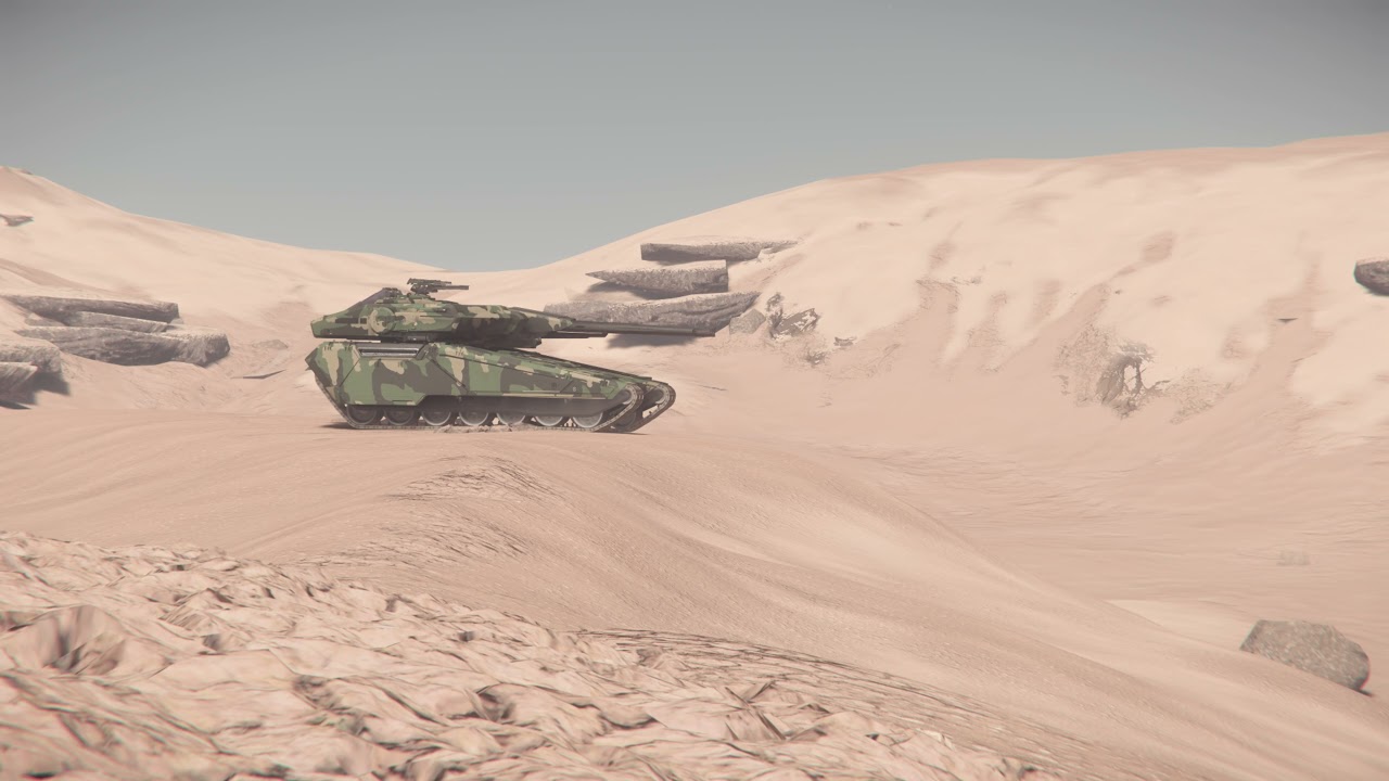 Star Citizen Nova Tonk Firing