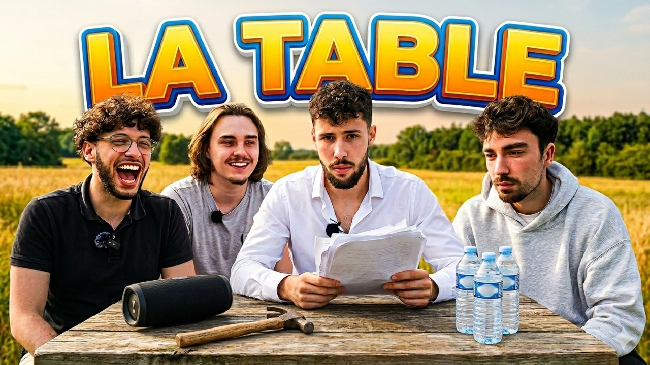 IL A DÉTRUIT LA TABLE LÀ ?!! (On parle, on joue, on débat)