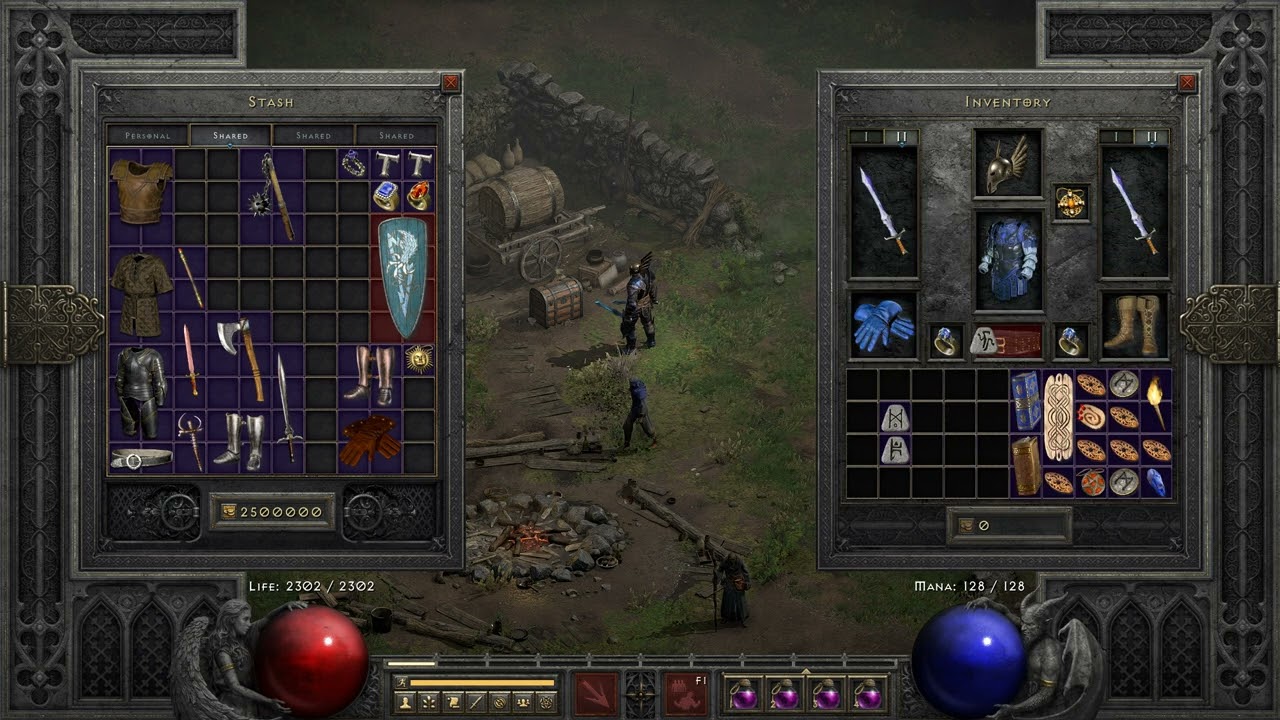 Diablo 2 resurrected rolling my own last wish phase blade!