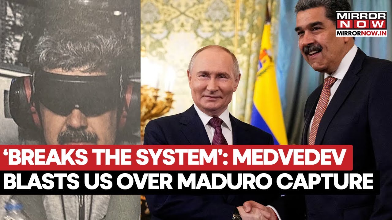 Russia's Medvedev Slams Trump Administration For Capturing Maduro, Says Breaks Global System