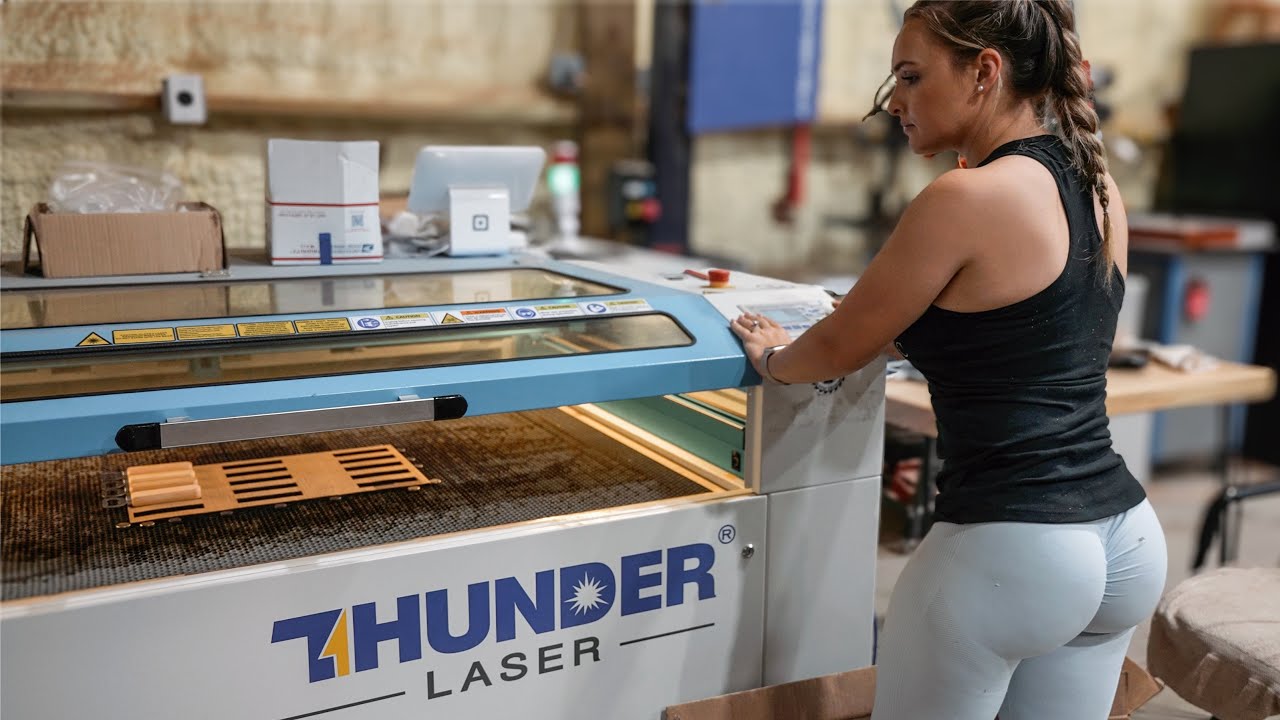 Watch This Custom Order Come To Life on the THUNDER NOVA 51 LASER!