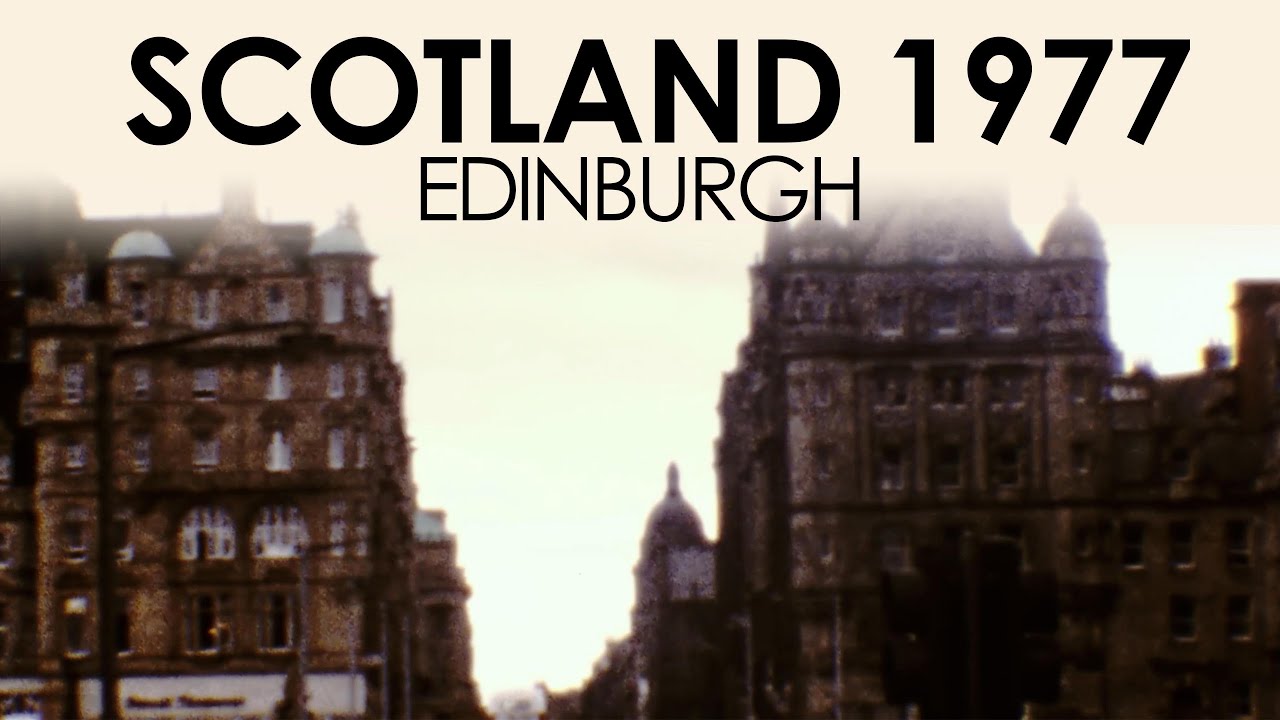 Edinburgh 1970s archive footage | Scotland 8mm home movie film