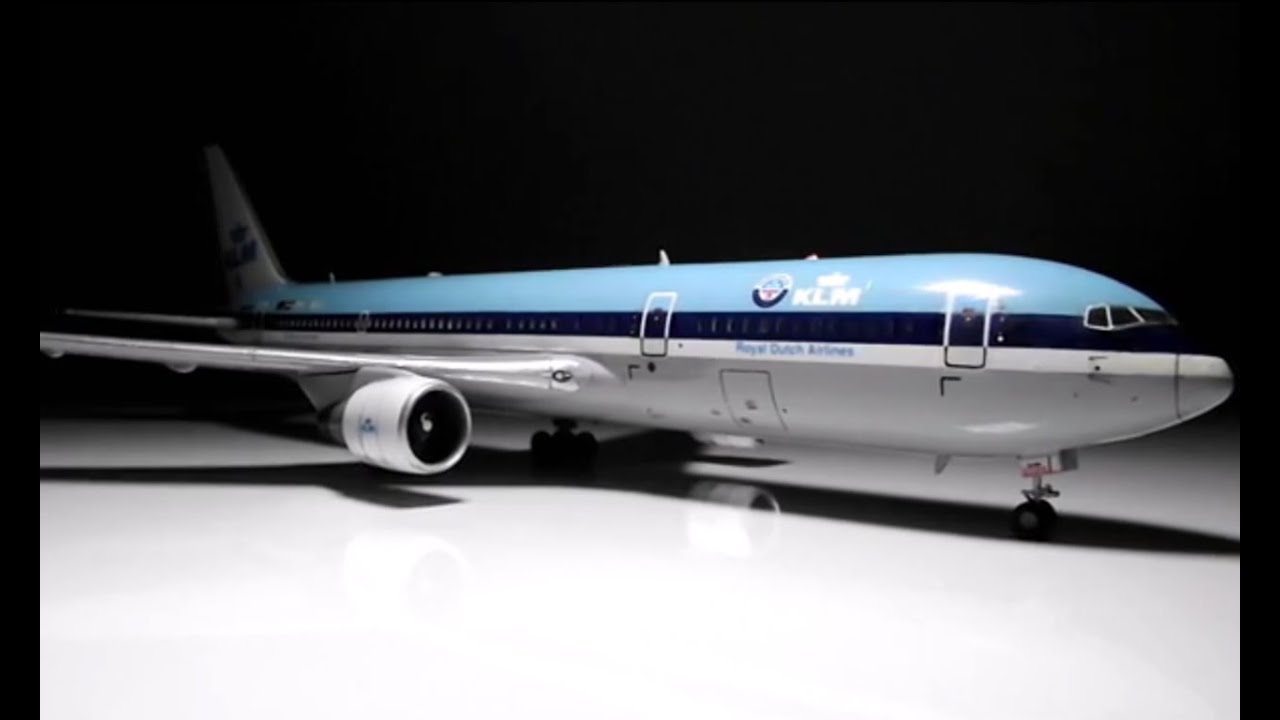 Boeing 767-300 KLM (Revell 1:144) - Plastimodelismo
