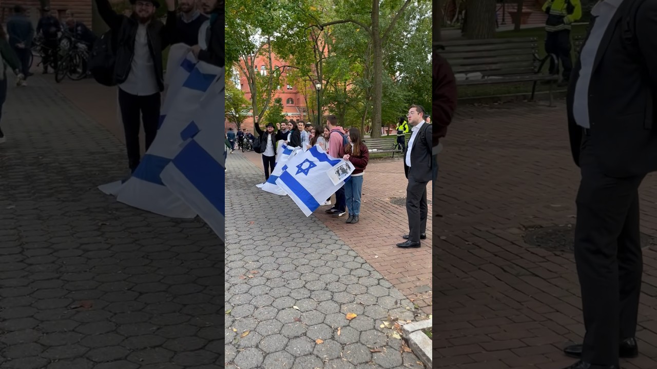 Jews ​🇮🇱 can&rsquo;t resist dancing to Palestinian 🇵🇸 music at Palestine rally #israel #palestine