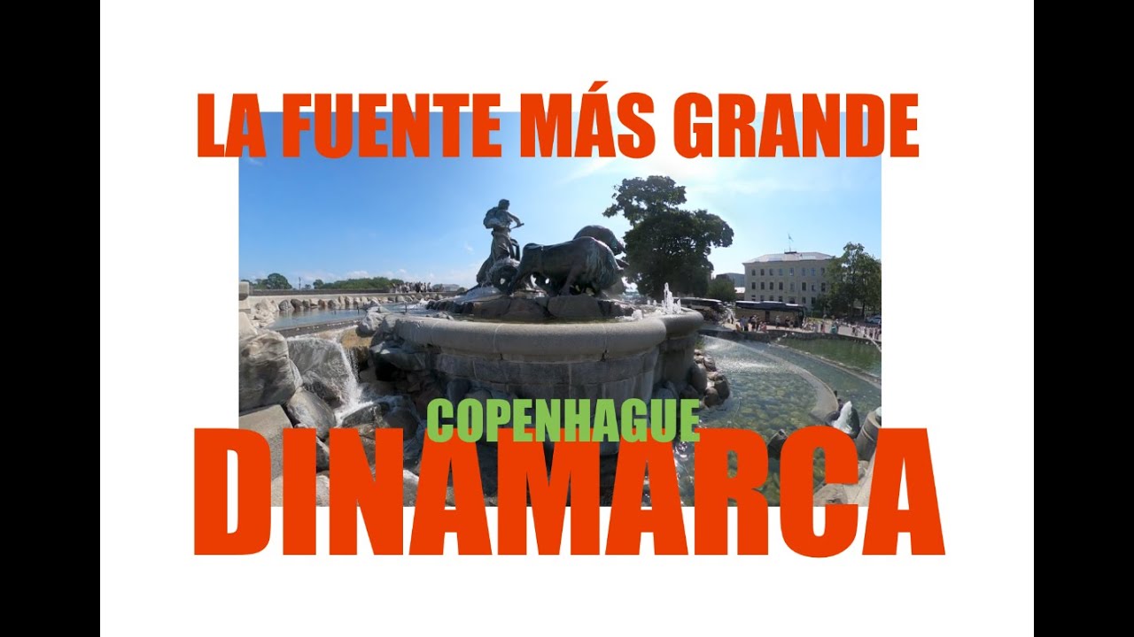 LA FUENTE DE GEFION ,COPENHAGUE, DINAMARCA