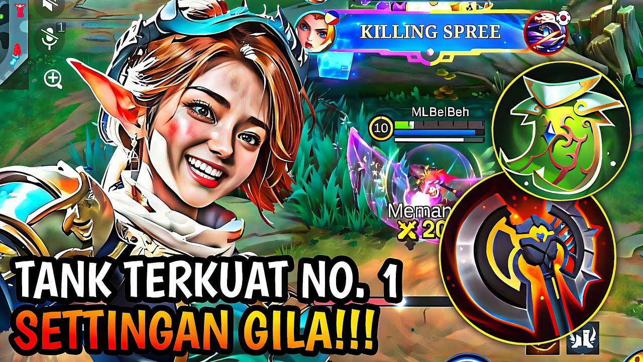 ONIC KIBOY LEWAT! INI DIA LOLITA BUILD HARAM PERUSAK MENTAL LAWAN| MLBB