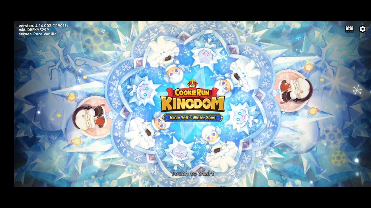 Cookie Run Kingdom OST - 'Icicle Yeti's Winter Song #2' Opening Title Music Soundtrack HD 1080p