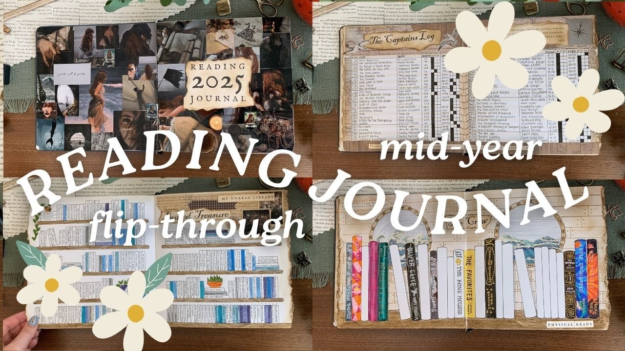 Mid-Year Reading Journal Flip Through 2025