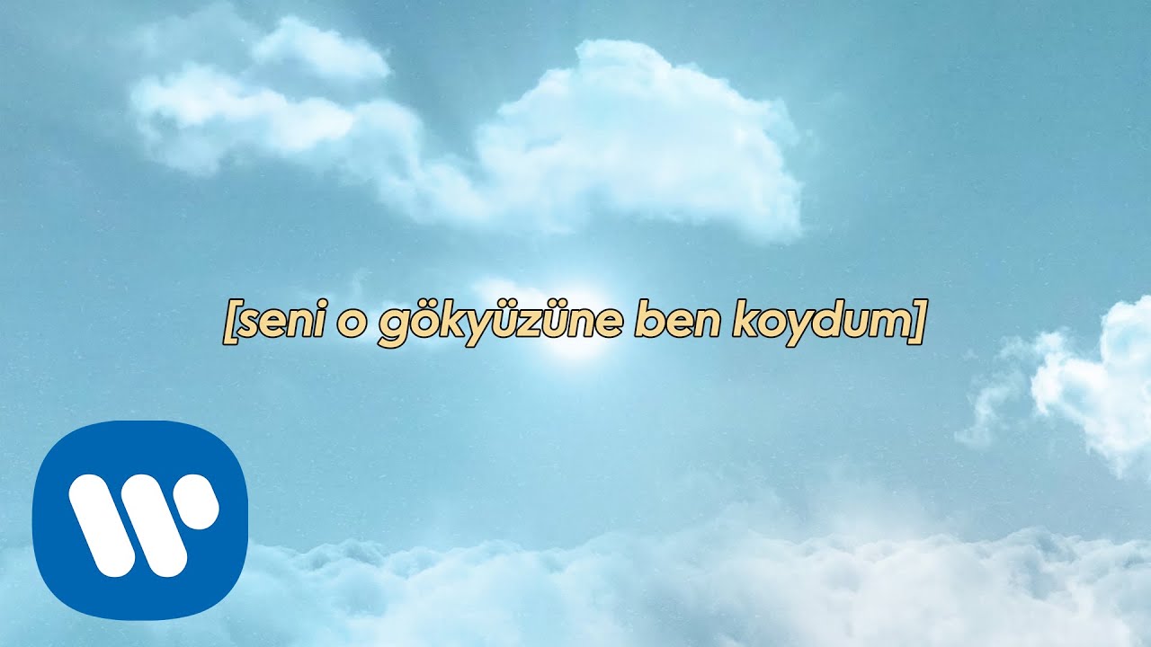Cem Yenel - seni o gökyüzüne ben koydum (Official Lyric Video)