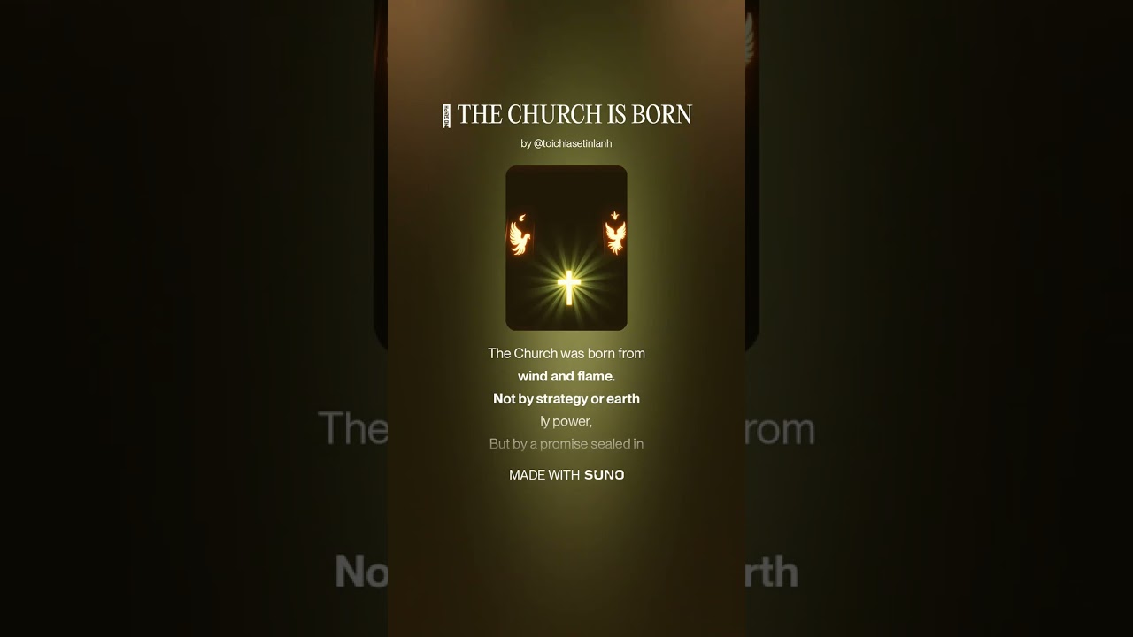 🕊 THE CHURCH IS BORN, Hym, Worship Song, Christian Music