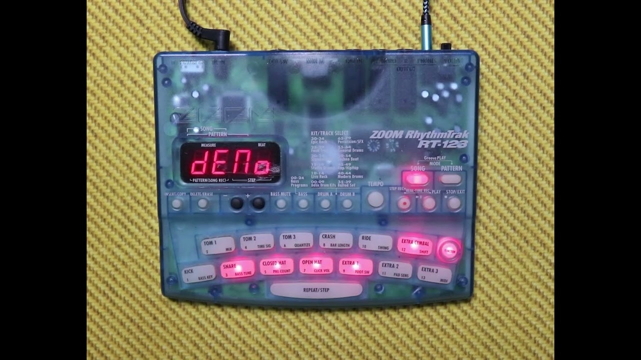 Zoom RhythmTrak RT-123 Demo