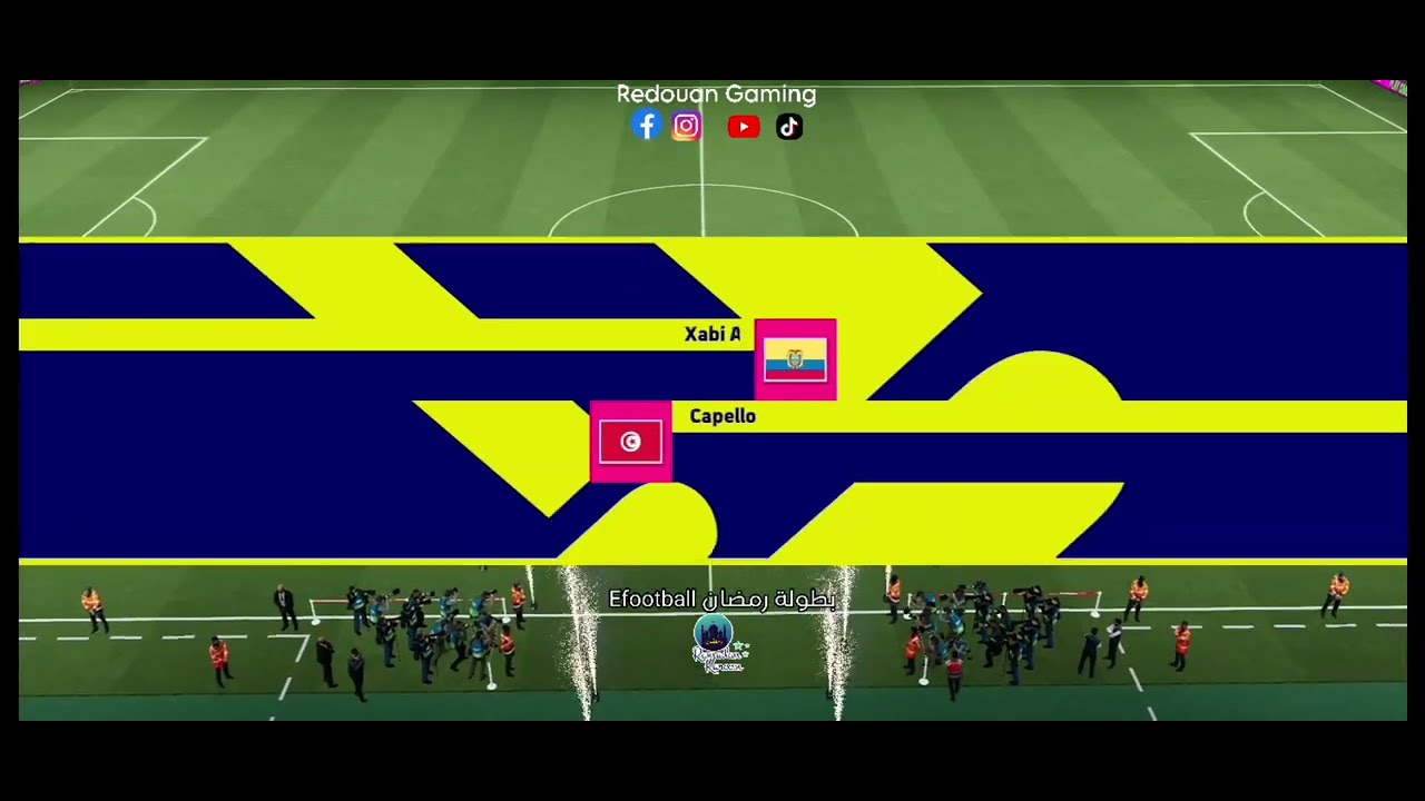 مباراتي الثانية في بطولة رمضان Efootball|.   تونس × الاكوادور 🔥. #konami #pes #football #efootball 