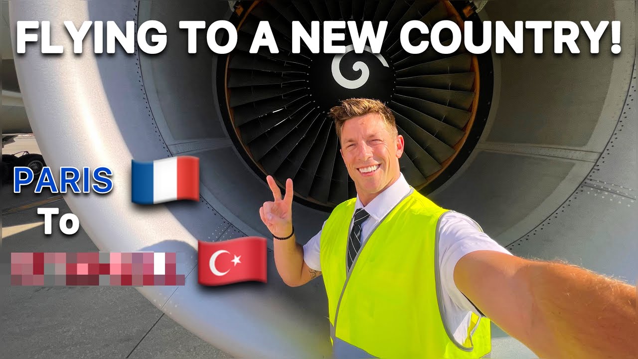 PARIS to ISTANBUL Flying the B-767
