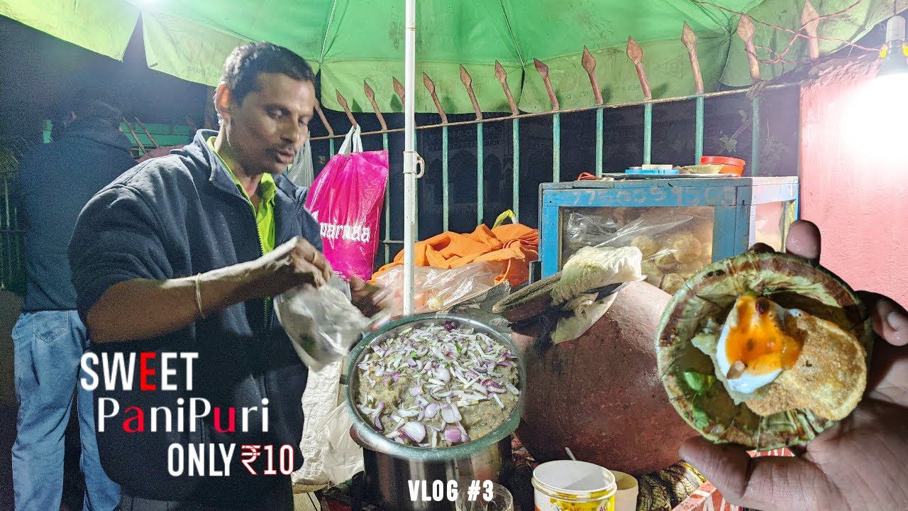 SWEET PANIPURI (GOLGAPPA) IN BARIPADA | SELLING ON CYCLE | #CFV - VLOG#3 | #Gupchup #PaniPuri