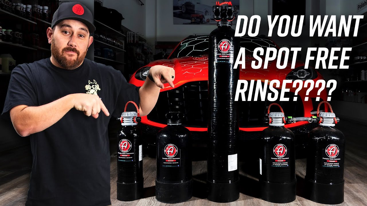 Which Spot-Free Rinse System Is Best For You | Adam's Polishes Water Deionizers