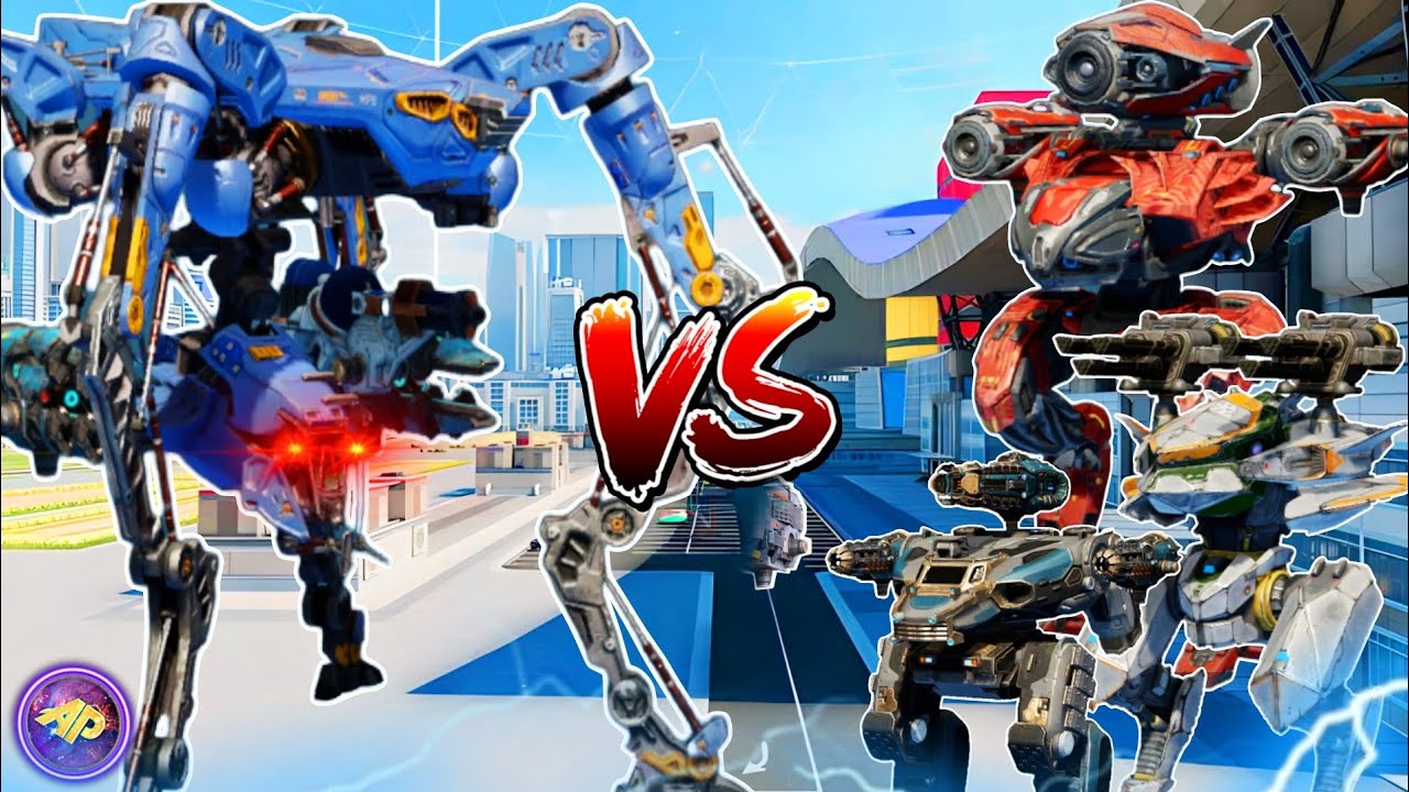 🔥 DUX NEW ROBOT VS T4 ROBOTS FACEOFF COMPARISON || WAR ROBOTS WR TEST SERVER ||