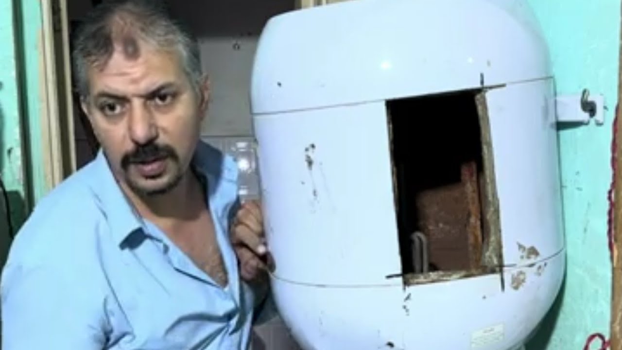 سخان كهرباءوعطل خيبث خروج الماء الساخن من شطاف تواليت 01001839120