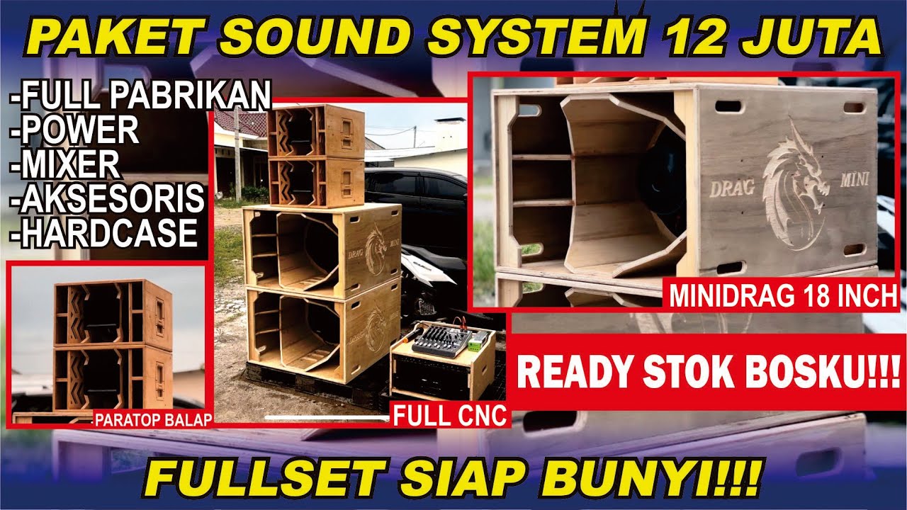 CEK SOUND & REVIEW PAKET SOUND HOREGG MINIMALIS HARGA 12JT‼️