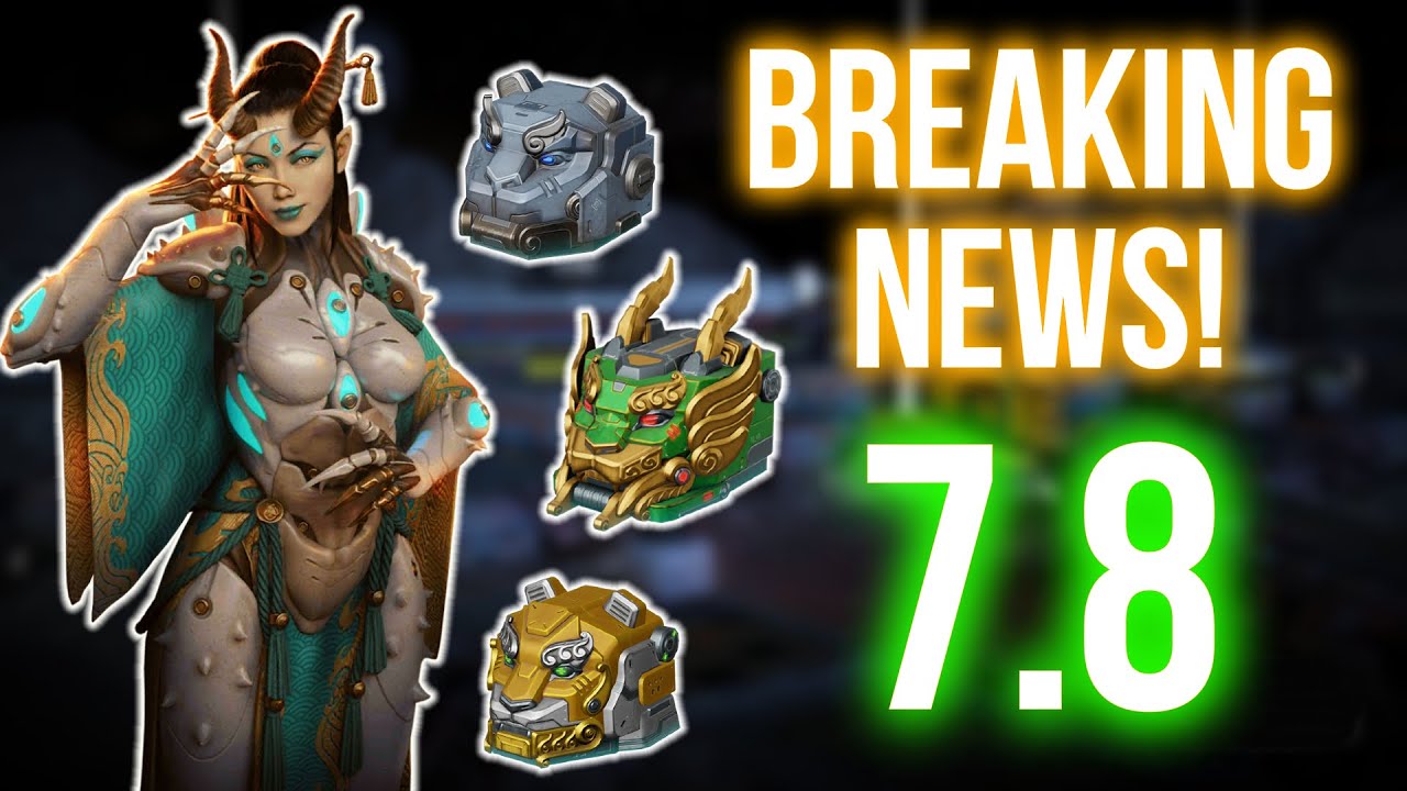 BREAKING NEWS! - Update 7.8 Chinese New Year Event War Robots Leaks WR! - New Crates, Pilots & More!
