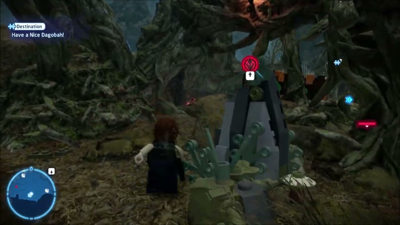 Lego SW Saga. Dagobah, Dragonsnake Bog 