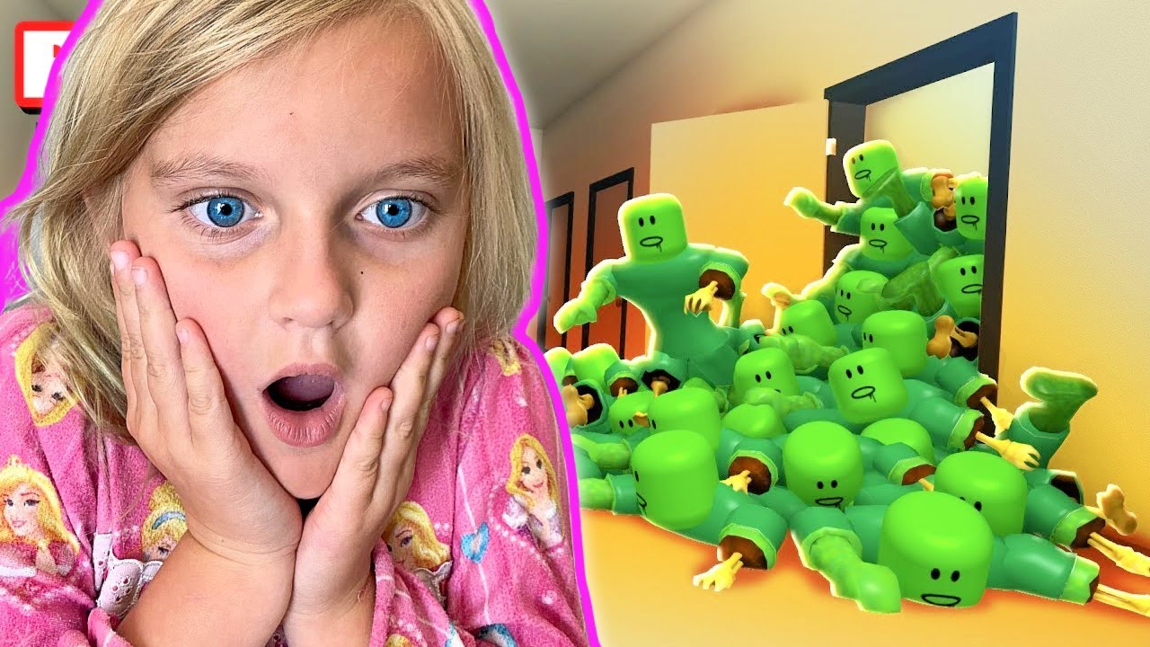 PARKER'S School was ATTACKED by ZOMBIES! ROBLOX