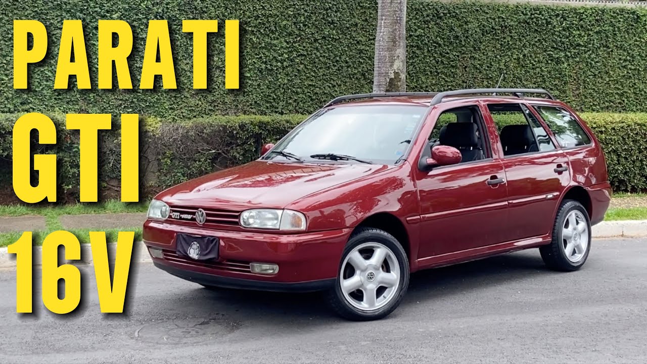PARATI GTI 16V 4 PORTAS: a perua familiar esportiva