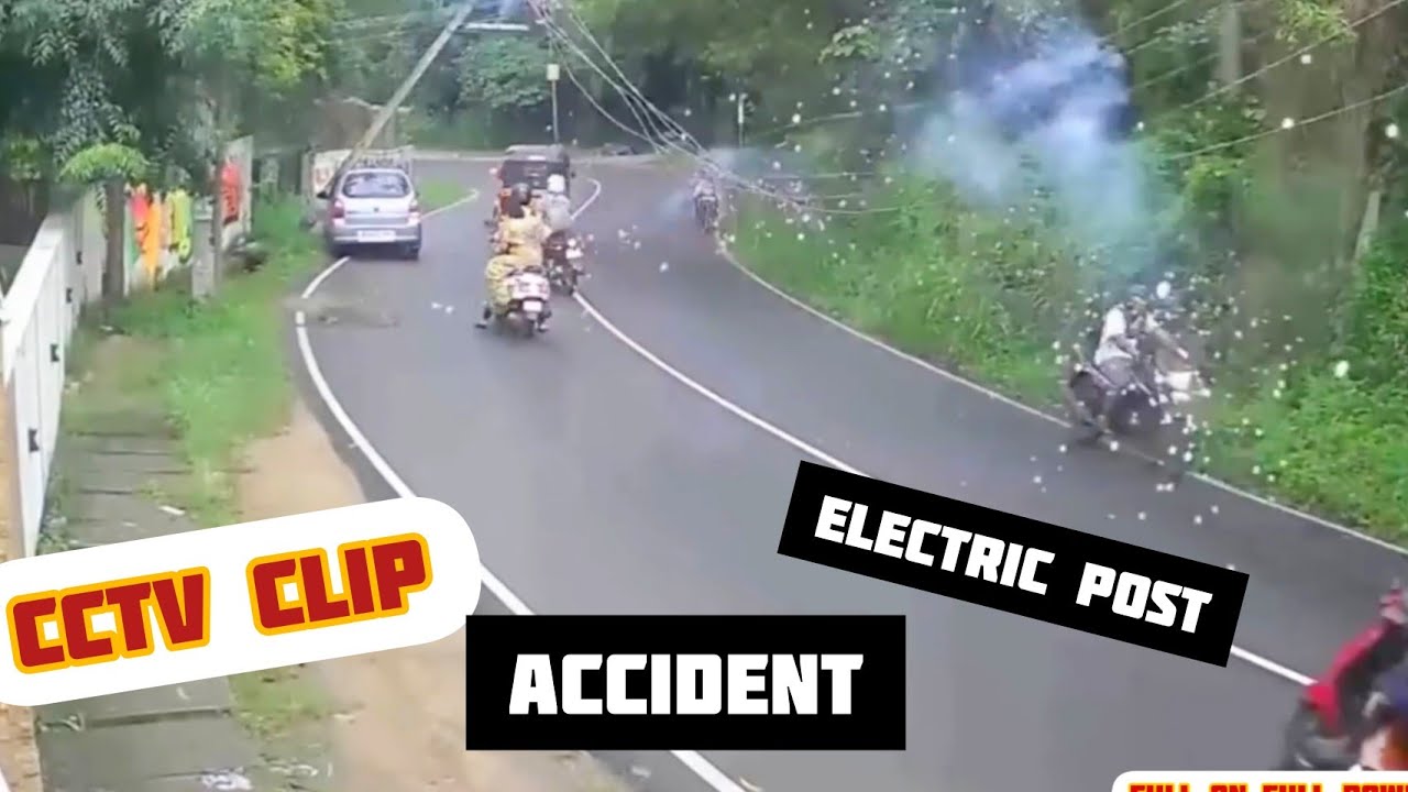 Kerala road accident shocking cctv video _ Maruti alto car accident trivandrum k_HD