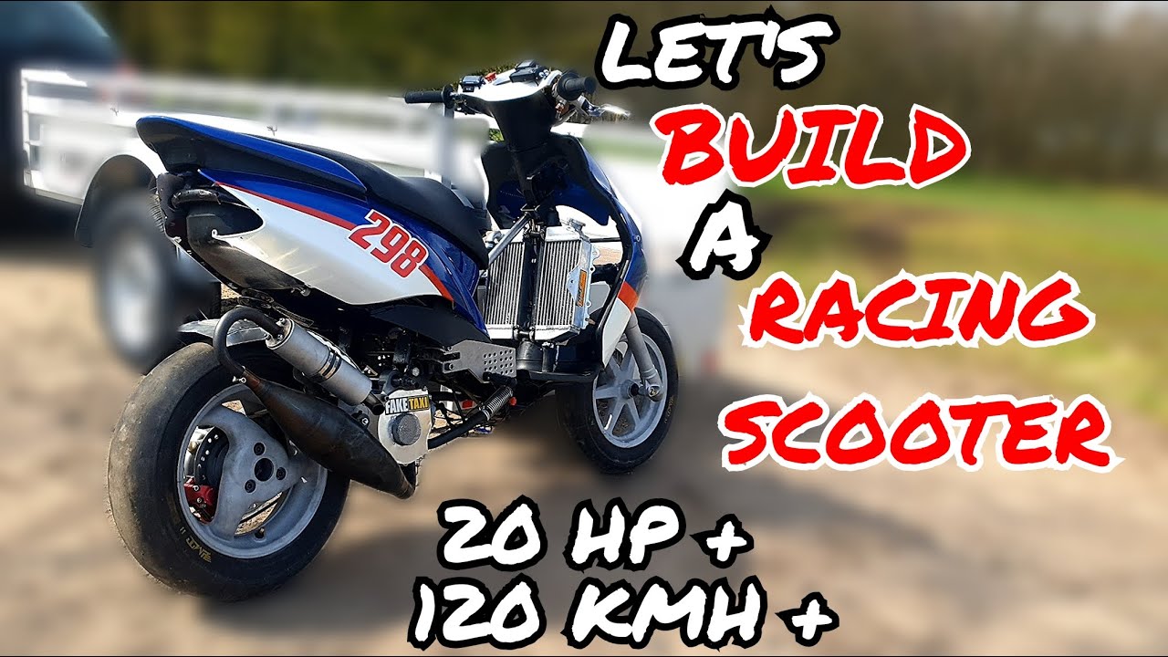 RACING SCOOTER FOR TRACK COMPLETE BUILD | Dyno testing | High Speed Run | Stage 6 R/T 70cc  Highend