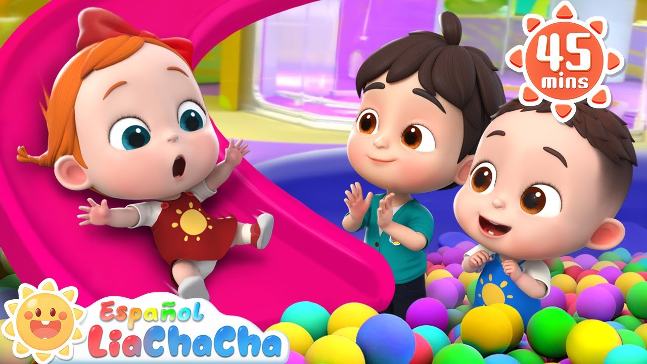 Seguridad en el Tobogán | LiaChaCha en Español - Canciones Infantiles