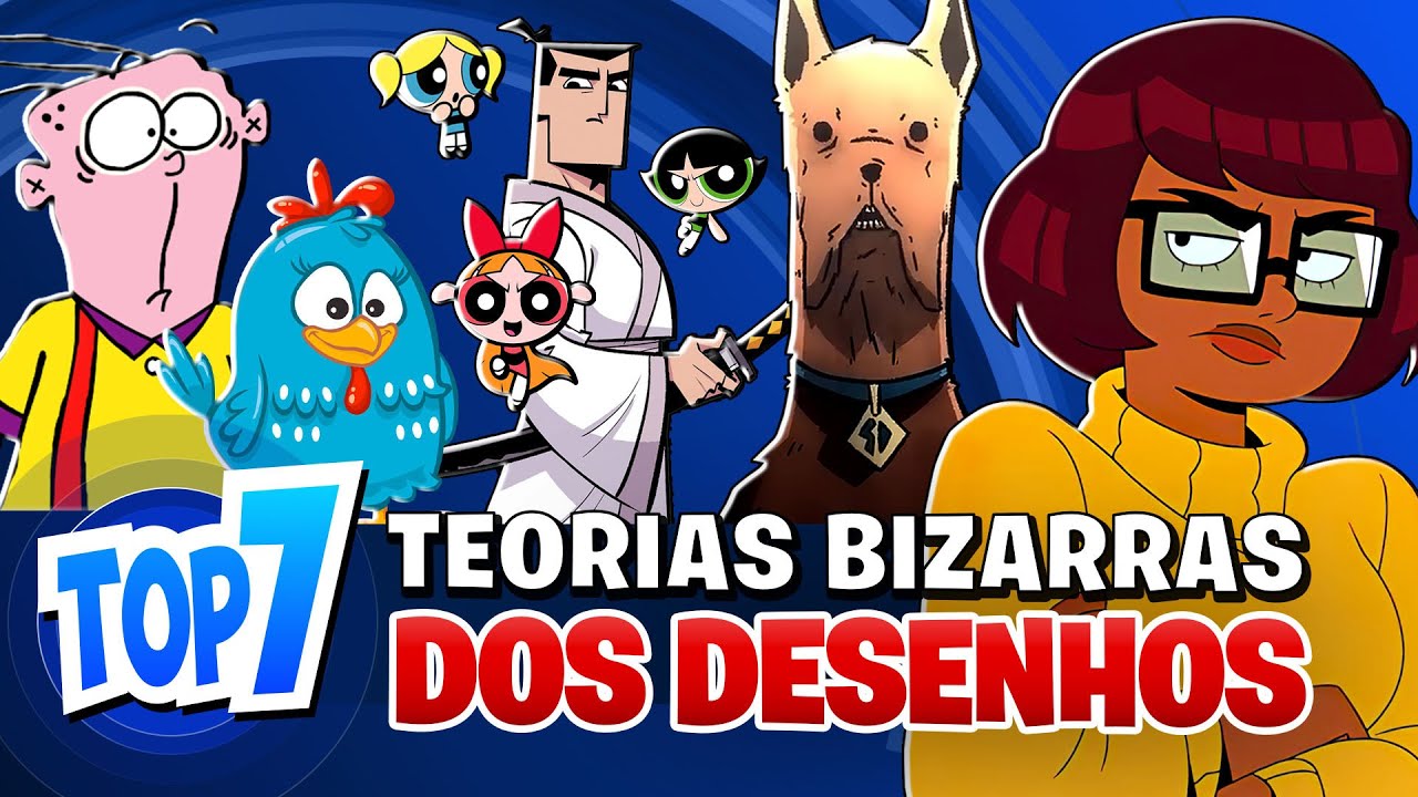TOP 7 TEORIAS BIZARRAS DOS DESENHOS Parte 2 | A NOVA VELMA PRECISA ACABAR?!
