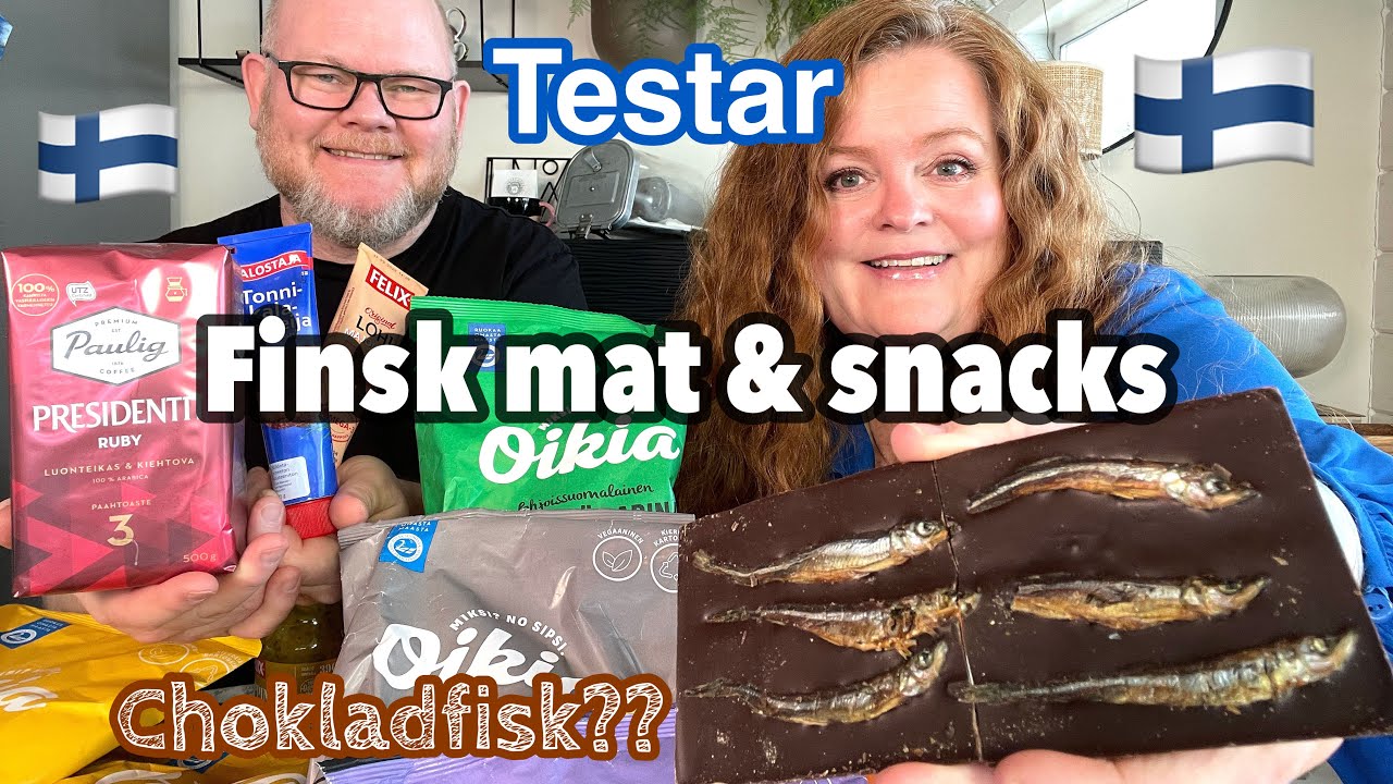 TESTAR Finsk mat & snacks