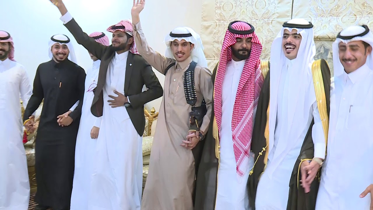 الزفه في حفل الشيخ / معيض بن سمار السناح وابناؤه  ‎بمناسبة زواج الشاب  ‎زياد بن فهد معيض السناح