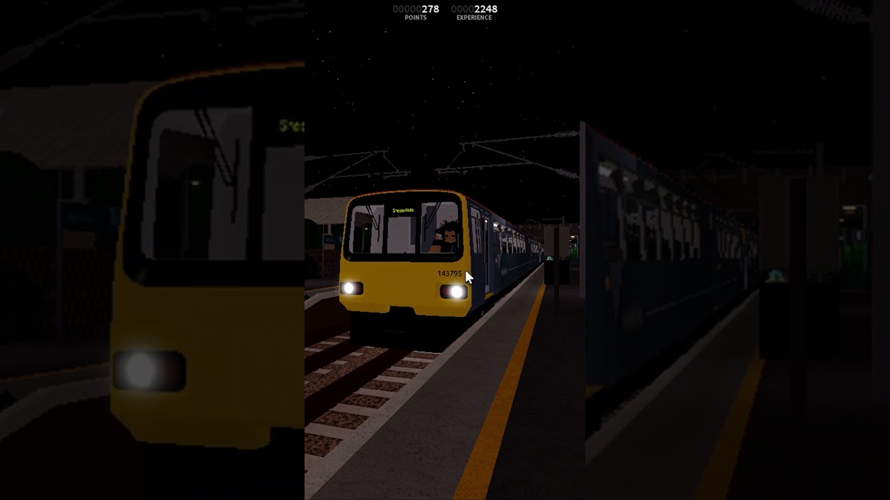 Class 143 Pacer Departing Eden Quay #stepfordcountyrailway #shorts