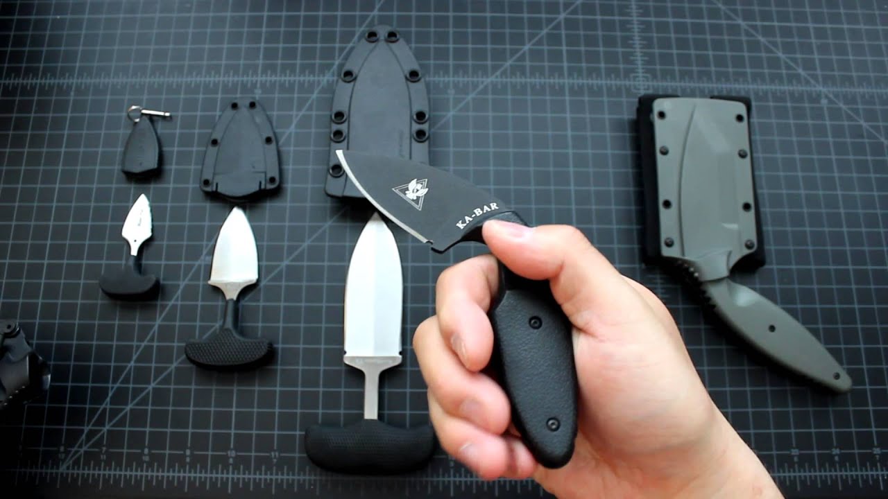 Cold Steel Push Knives and Ka-Bar TDI Knives
