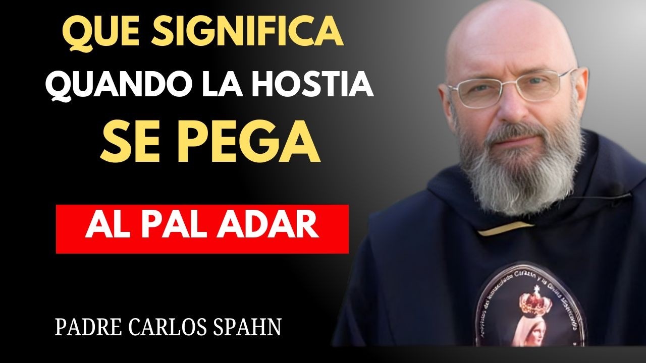 5 VERDADES OCULTAS SOBRE CUANDO LA HOSTIAEUCARÍSTICA SE PEGA EN LA BOCA - Padre Carlos Spahn