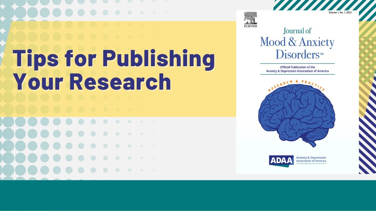 Tips for Publishing Your Research | Mental Health Professional Webinar