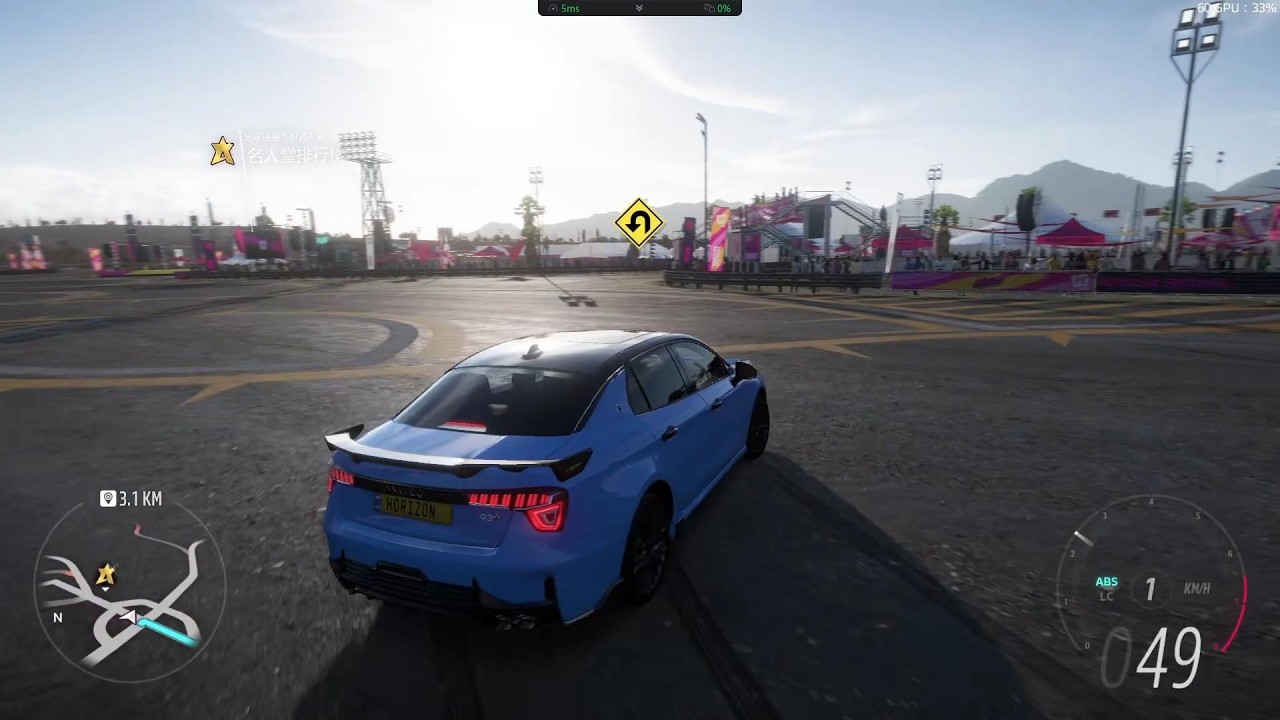 【极限竞速：地平线5】领克03+ 翡翠 漂移 #forzahorizon5 #lynkco #xbox #地平线5